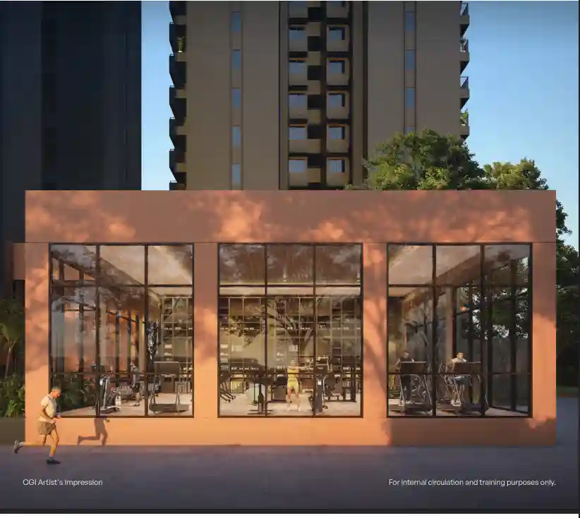 Assetz Code Name Sanctum Apartment clubhouse view by Assetz Property Group located at Yelahanka, Bangalore Karnataka