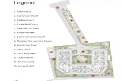 Assetz Code Name Sanctum Apartment Masterplan by Assetz Property Group located at Yelahanka, Bangalore Karnataka